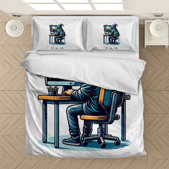 Editing Hacker - Creative in the Tunnel Bedding Sets