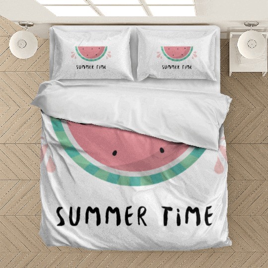 watermelon Summer Vibes Kids Bedding Sets Design