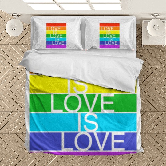 Love is Love is Love Bedding Sets