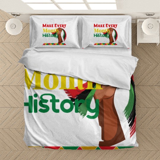 Juneteenth Make Every Month History Month Bedding Sets