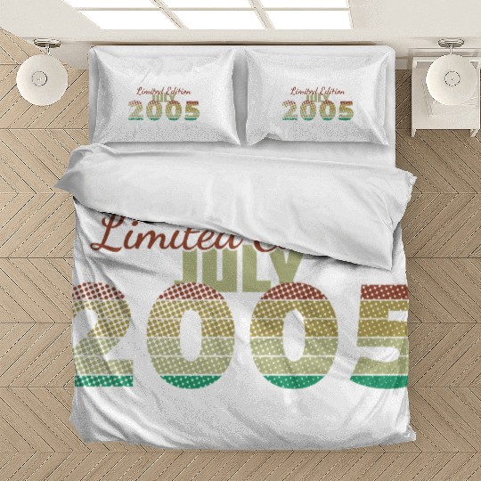 20th birthday Limited Edition SCR 07/2005 Bedding Sets
