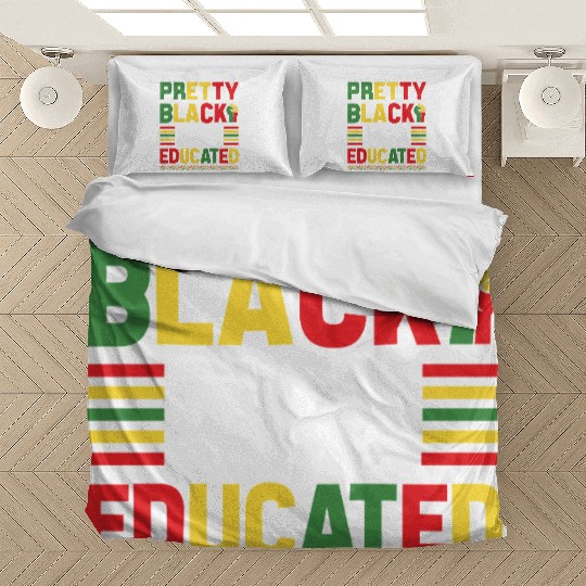 Pretty Black And Educated Juneteenth Bedding Sets