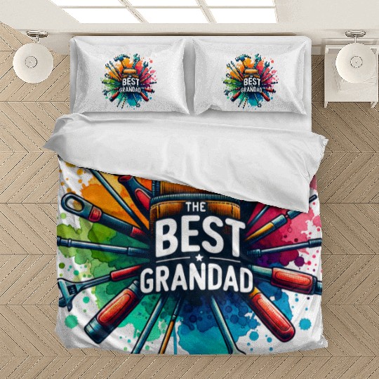Best Grandad Ever tools design Bedding Sets