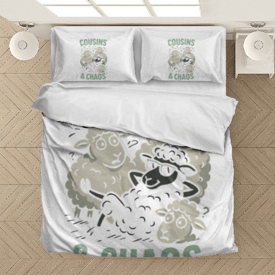 Funny Black Sheep Cousin Quirky Family Outcast Bedding Sets