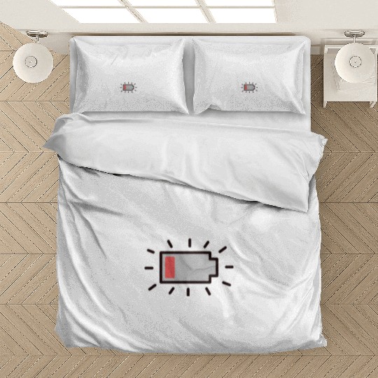 Social battery: 1% (Do not disturb) Bedding Sets
