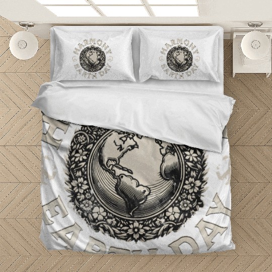 Earth Day Bedding Sets | Harmony with Nature Bedding Sets