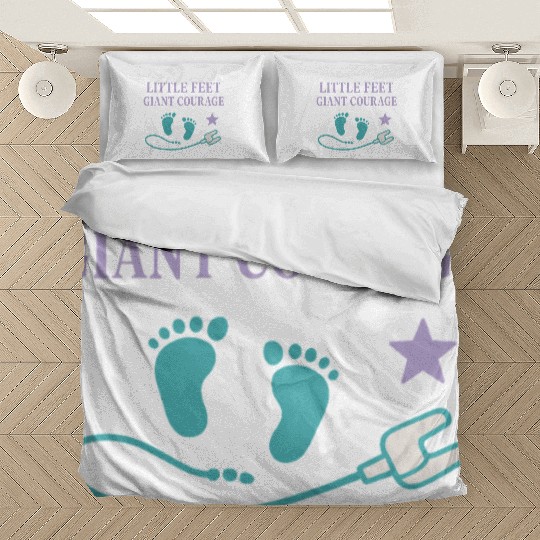 NICU Parent Pride Preemie Warrior Neonatal Bedding Sets