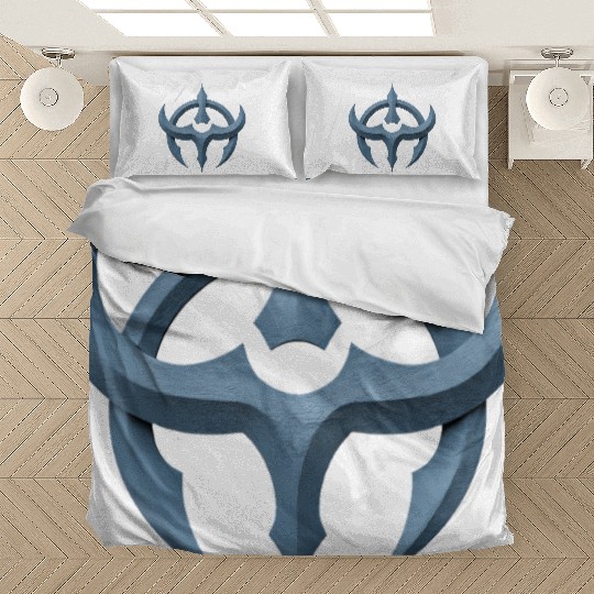 Bold Grey Icon Wear Your Symbol Cool Graphic Bedding Sets