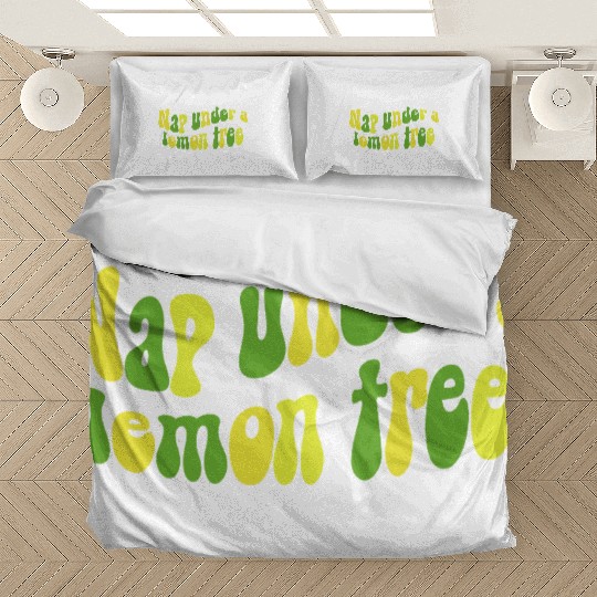 Nap Under a Lemon Tree Retro Design Bedding Sets