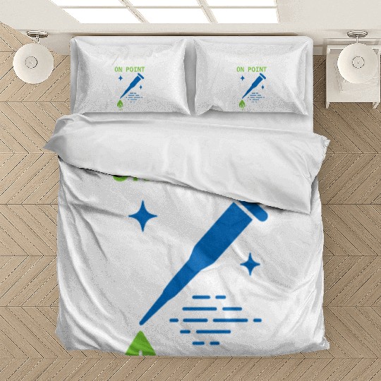 Clinical Lab Tech Diagnostic Science Data Nerd Bedding Sets