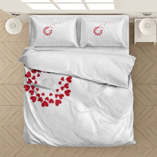 Cute Dandelion Heart Flower Floral Wildflower Bedding Sets