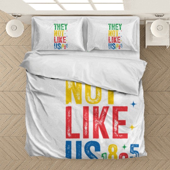 They Not Like Us Juneteenth Bedding Sets