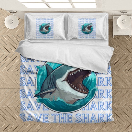 Guardian Shark Depths Vigilance Art Bedding Sets