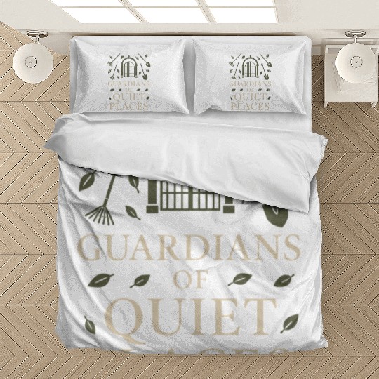 Cemetery Worker Groundskeeper Graveyard Memorial Bedding Sets