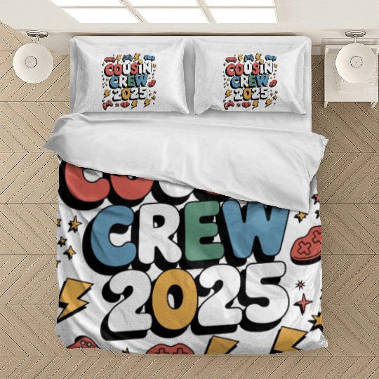 Cousin Crew 2025 Video Game Controllers Family Bedding Sets