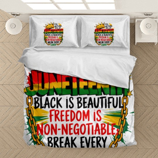 Juneteenth Black History Bedding Sets