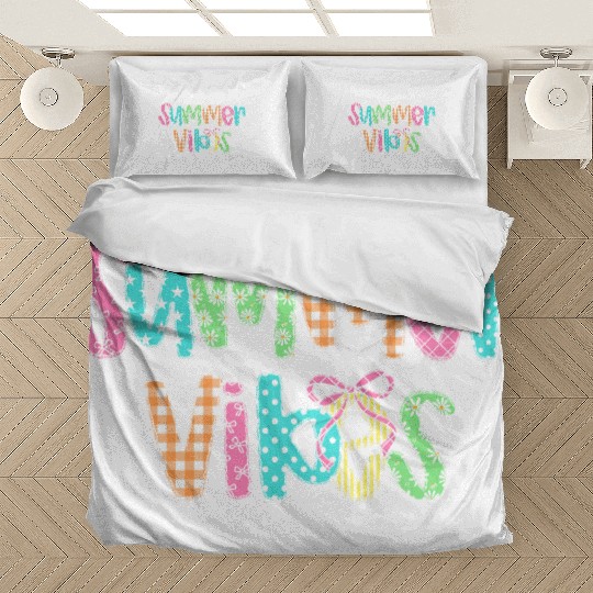Preppy Summer Vibes Bedding Sets