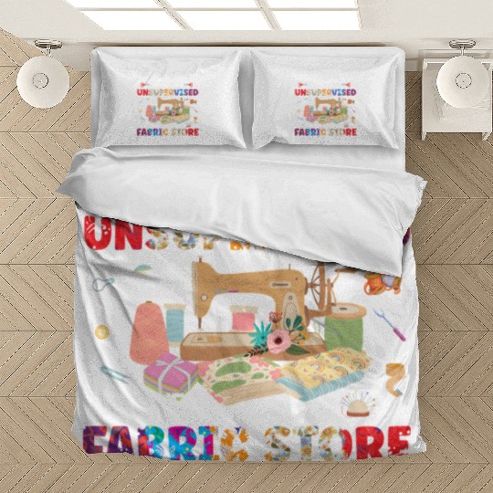 In My Defense Was Left Unsupervised & Fabric Store Bedding Sets