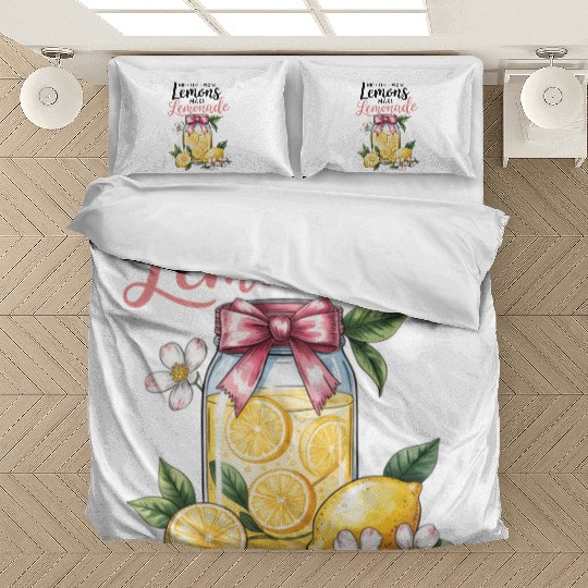 Lemon and Lemonad Bedding Sets