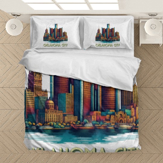 Oklahoma City Oklahoma USA Bedding Sets