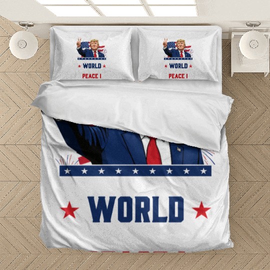 Congratulations world, It's time for peace! Bedding Sets