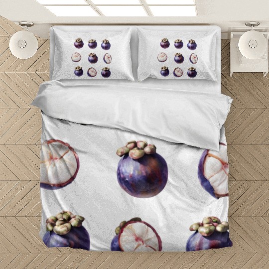 Sweet Mangosteen Tropical Fruit Bedding Sets