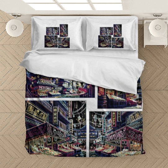 Where Tradition Meets Neons Twilight Bedding Sets