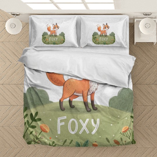 Autumn the Curious Fox Bedding Sets
