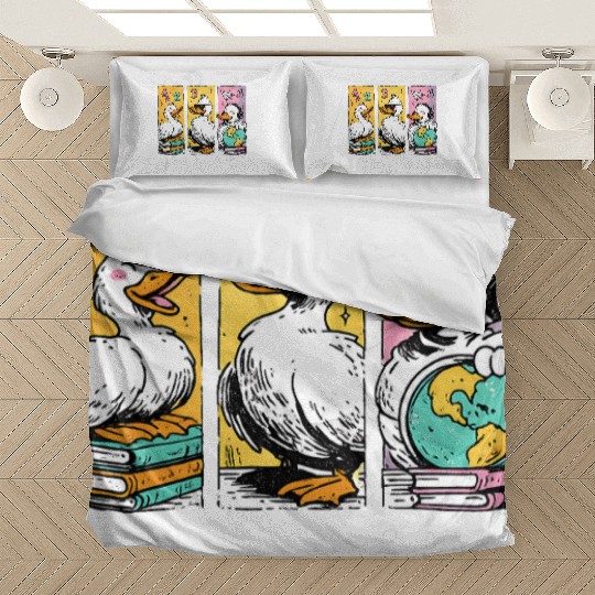 Bruh We Back Silly Goose Back to School Bedding Sets