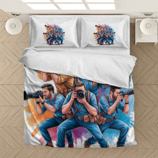 Camera Fireworks - Creatives in Action Bedding Sets