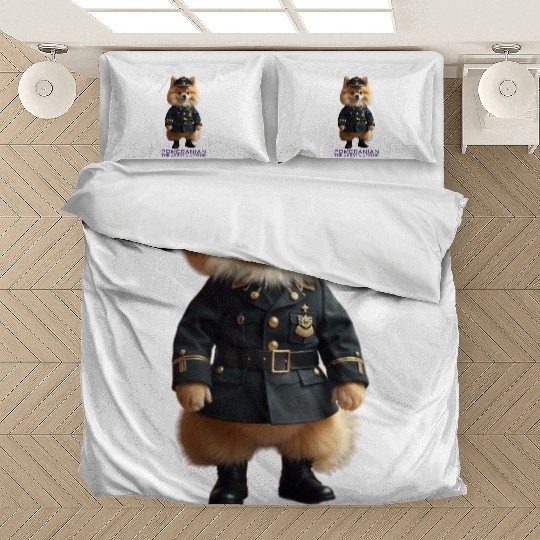 Pomeranian The Great Dictator Bedding Sets