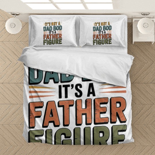 dad bod2Retro Vintage It's Not A Dad Bod It's A Fa Bedding Sets