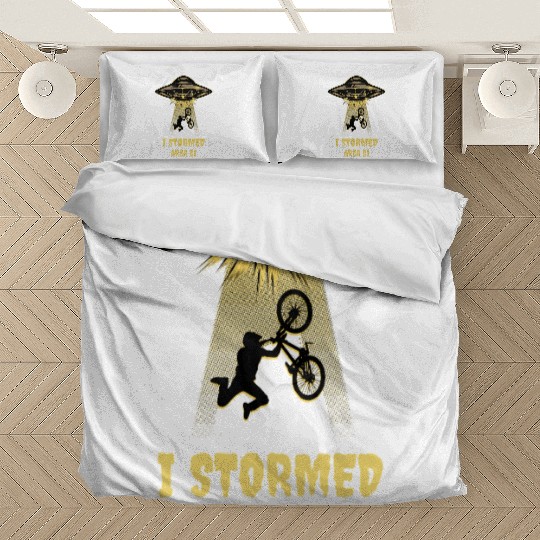 I Stormed Area 51 – Funny UFO Bedding Sets