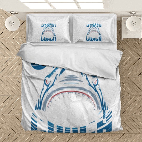 Swim Coach Shark Bedding Sets
