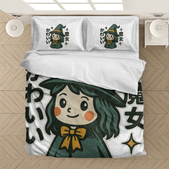 Kawaii Witch Japanese Bedding Sets