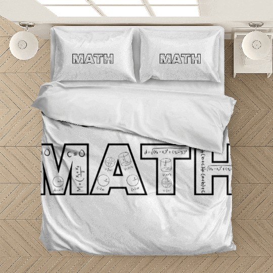 MATH – Filled with Formulas & Geometry Bedding Sets