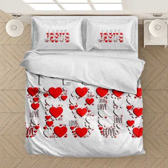 I LOVE JESUS Bedding Sets