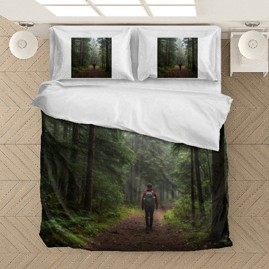 Enchanted Forest Nature Scene Bedding Sets