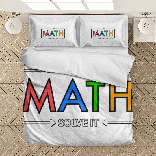 Just Math – Solve It Bold Design Bedding Sets