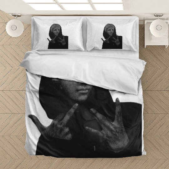 Street Art Meets Classical – Aesthetic Statue Hood Bedding Sets