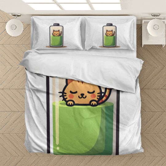 Cat Nap Battery Bedding Sets