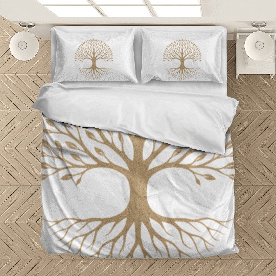 Elegant Tree of Life Symbol Design Bedding Sets