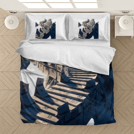 "You Won’t Always Be Motivated—Be Consistent" Bedding Sets