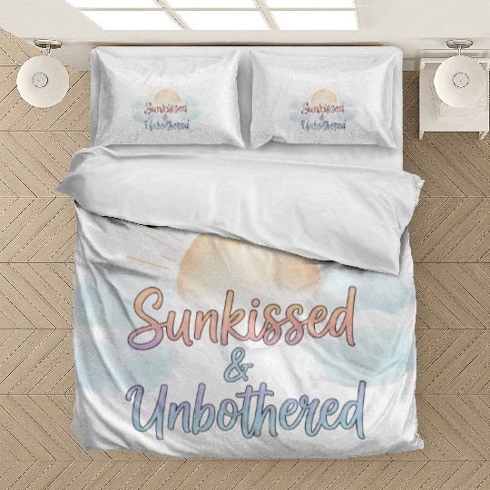 Sunkissed Unbothered Aesthetic Bedding Sets