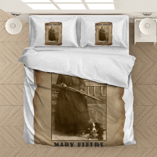 Black Cowgirl Mary Fields Western Rodeo Texas Bedding Sets