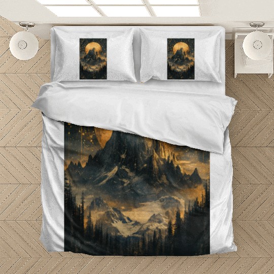 Celestial Mountain Dreamscape Bedding Sets