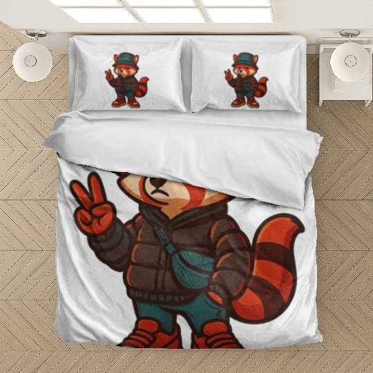 Cool Streetwear Platypus Cartoon Mascot Bedding Sets