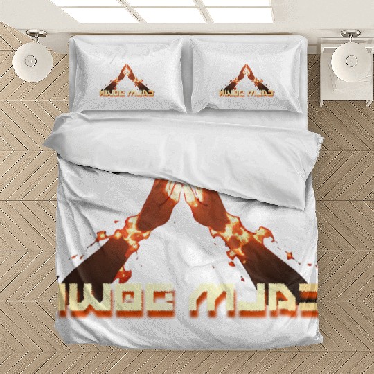 Calm Down! Mirror Image: cool reverse typography Bedding Sets