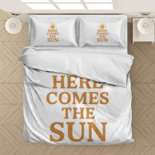 Here Comes the Sun Inspirational Design Bedding Sets