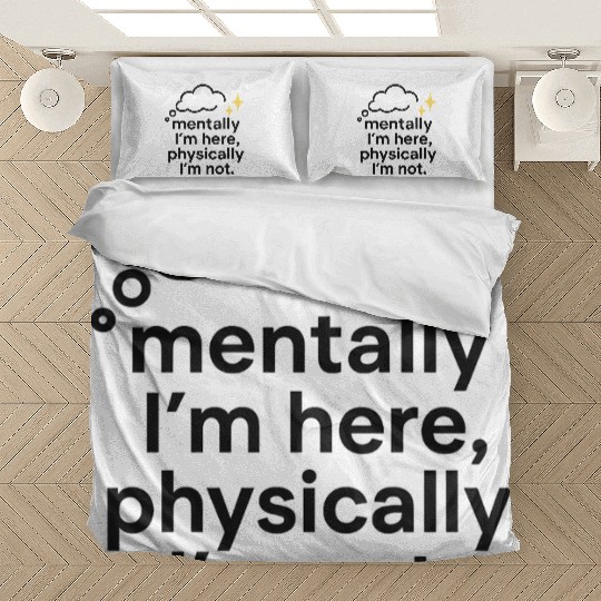 Whimsical Cloud Brain Teaser Design Bedding Sets